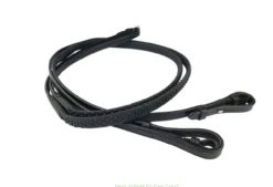 Eco Rider Biogrip Flexi Reins Black