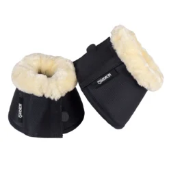 Eskadron Bell Boots Fauxfur Navy