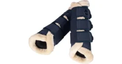 Eskadron Brushing Boots Navy/Natural