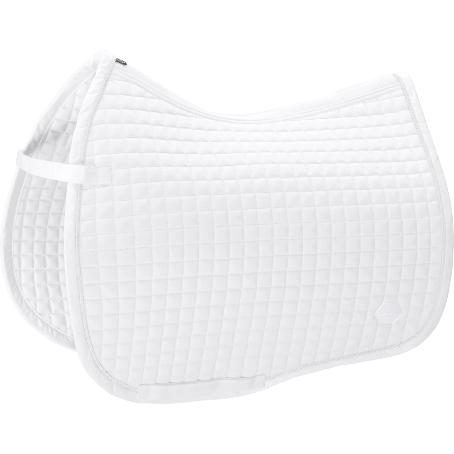 Eskadron Cotton Saddlepad White 1 Eskadron Cotton Saddlepad White