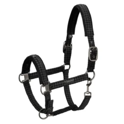 Eskadron Double In Velvet Headcollar Black
