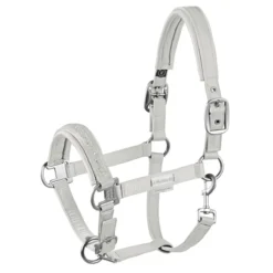 Eskadron Doublepin Crystal Headcollar Pearl Grey