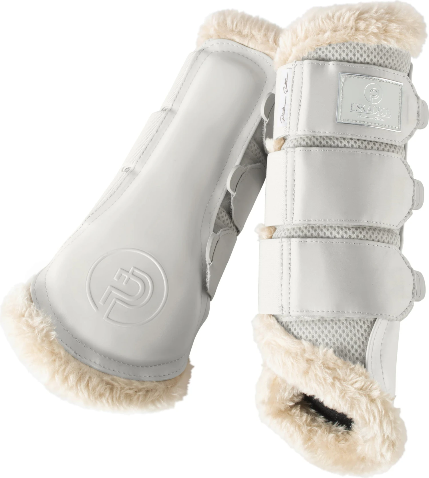 Eskadron Mesh Soft Tendon Boots Pearl Grey 1 Eskadron Mesh Soft Tendon Boots Pearl Grey
