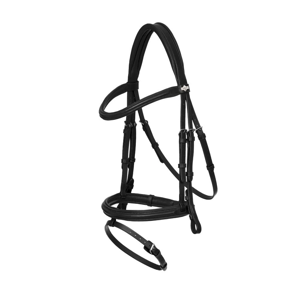 LeMieux Arika Flash Bridle Brown 1 LeMieux Arika Flash Bridle Brown