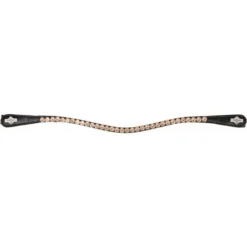 LeMieux Diamante Browband Rose Brown