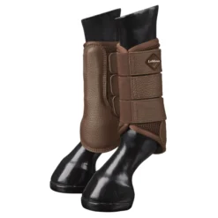 LeMieux Mesh Brushing Boot Brown
