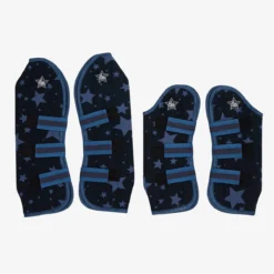 LeMieux Pony Fleece Travel Wraps Atlantic