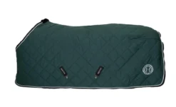 Harcour Notebook Fleece Rug Green