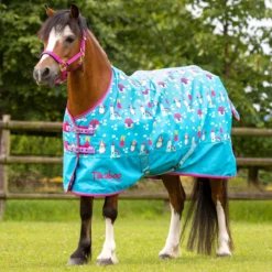 Shires Tikaboo Lite Turnout Rug Princess/Unicorn