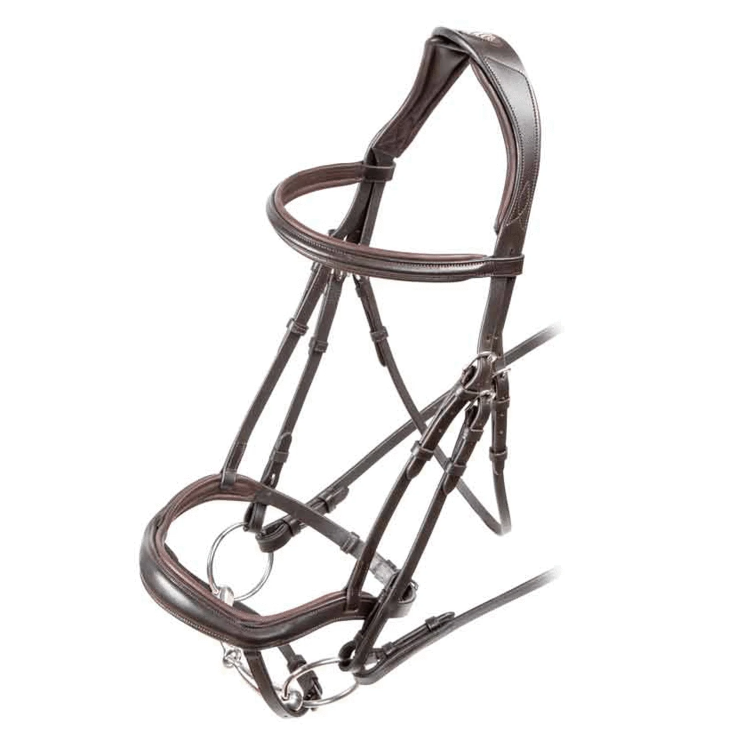 Velociti Ergonomic Curved Flash Bridle Havanna 1 Velociti Ergonomic Curved Flash Bridle Havanna