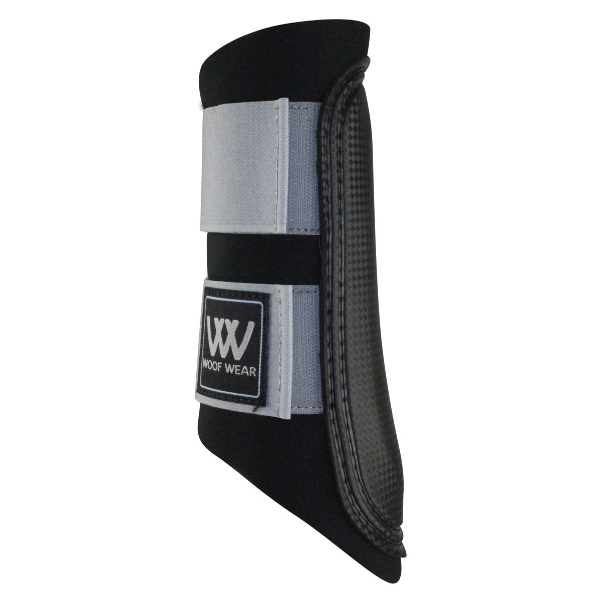 Woof Wear Club Brushing Boots Black/Steel 1 Woof Wear Club Brushing Boots Black/Steel