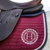 Harcour Karembar Saddlepad Burgundy